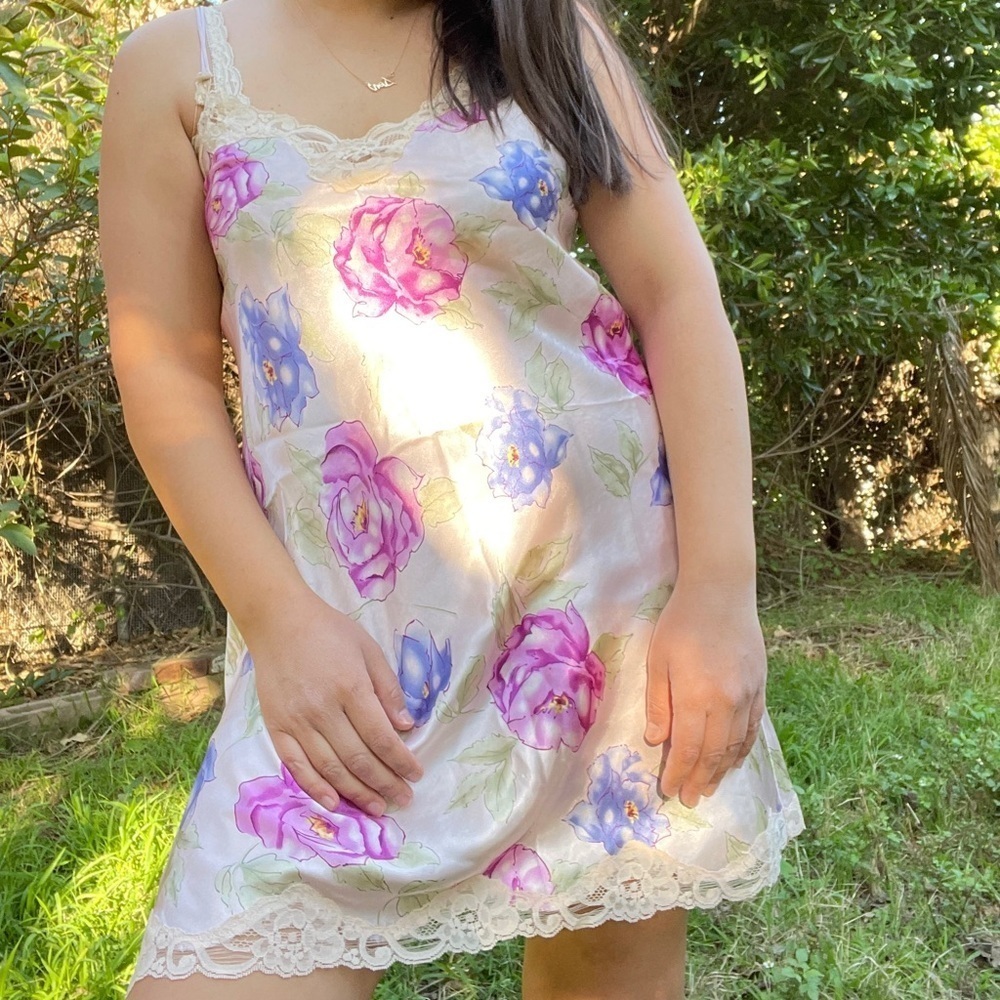 Vintage Valerie Stevens slip dress